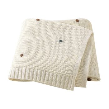 שמיכה סרוגה