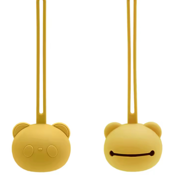 קייס למוצץ חתול צהבהב