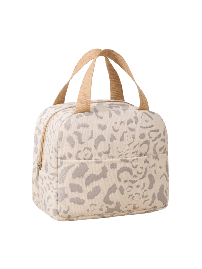 צידנית מנומרת לשמירת בקבוקים ומזון